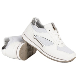Scarpe sportive alla moda bianco 1