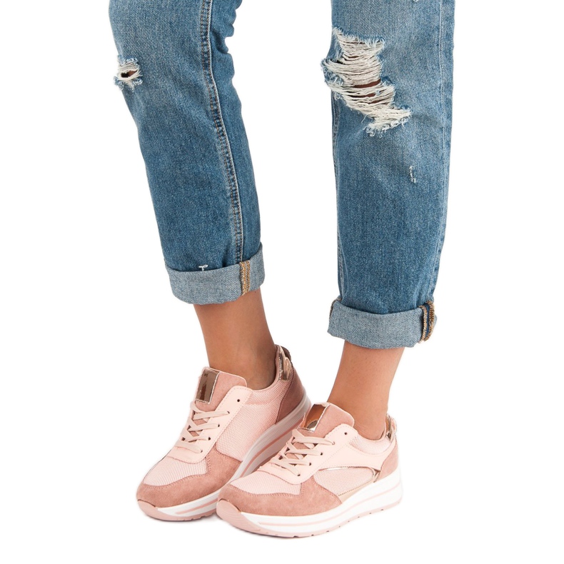 Scarpe sportive alla moda rosa 2