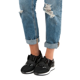 Scarpe sportive slip-on nero 1