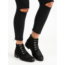 Stivali VINCEZA legati nero 2