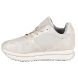 Marquiz Sneakers alla moda sulla piattaforma grigio 2