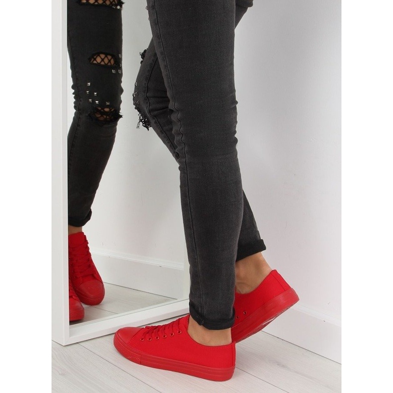 Sneakers donna monocolore rosse NB176 Big Red rosso 2