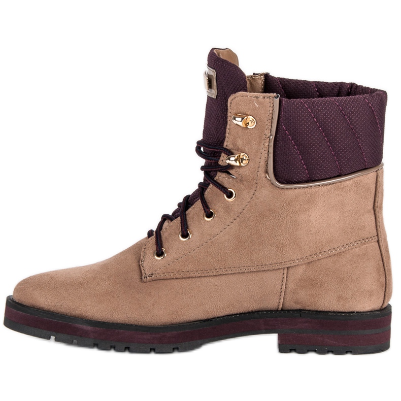 Lucky Shoes Lavoratori in camoscio marrone 1