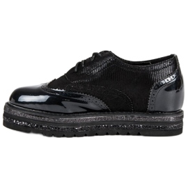 Lucky Shoes Scarpe laccate nere nero 1