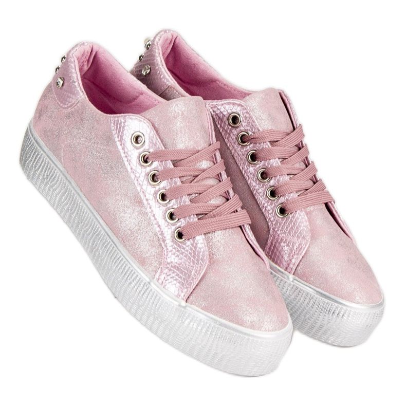 Sweet Shoes Scarpe sportive alla moda rosa 1