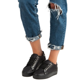 Sweet Shoes Scarpe sportive alla moda nero 1