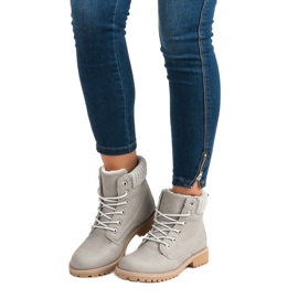 Trappers grigi con pelle di pecora MCKEYLOR grigio 2