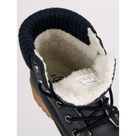 Trappers blu navy con pelle di pecora MCKEYLOR 1