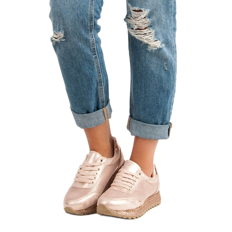 Bestelle Espadrillas con sneakers allacciate rosa 1