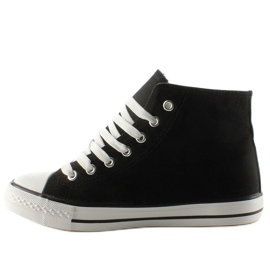 Sneakers alte con patch R63 Black nero 1