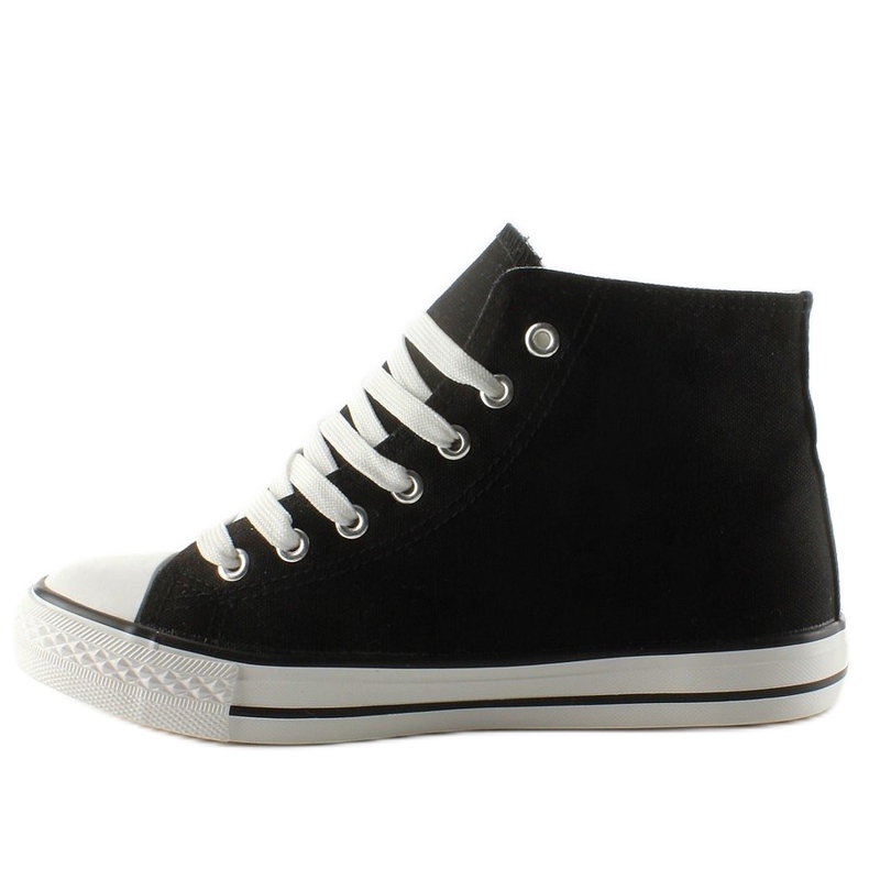Sneakers alte con patch R63 Black nero 1