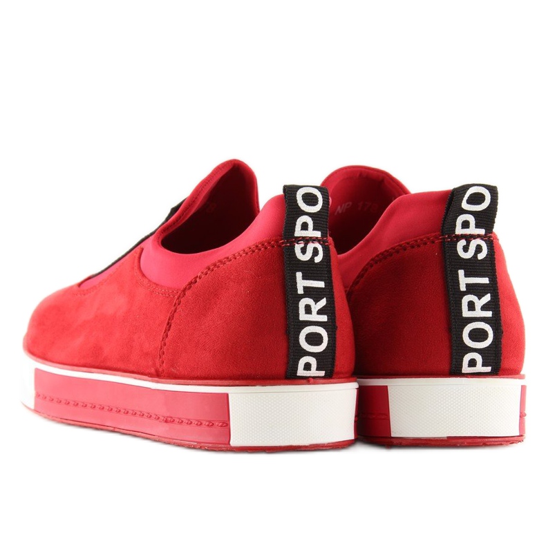 Sneakers rosse da donna NB178 Red rosso 1