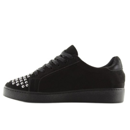Sneakers nere da donna G253 Black nero 1