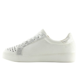 Sneakers da donna bianche G253 White bianco 1
