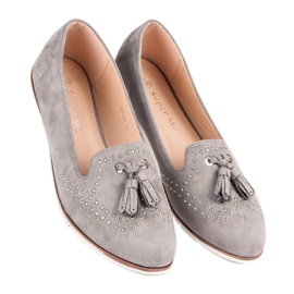 Super Me Signori in camoscio grigio 1
