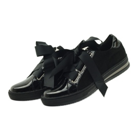 Scarpe Filippo sottopiede in pelle Creepers nero 4