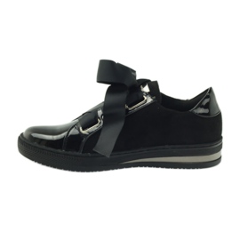 Scarpe Filippo sottopiede in pelle Creepers nero 2