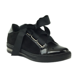 Scarpe Filippo sottopiede in pelle Creepers nero 1