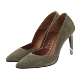 Décolleté con tacco alto Neścior 092 marrone 3