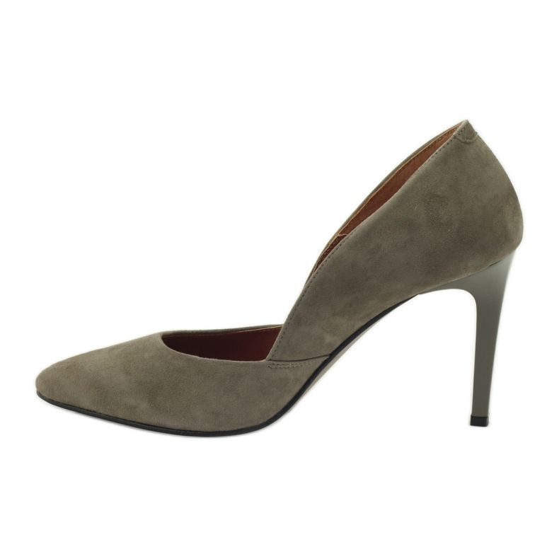 Décolleté con tacco alto Neścior 092 marrone 2