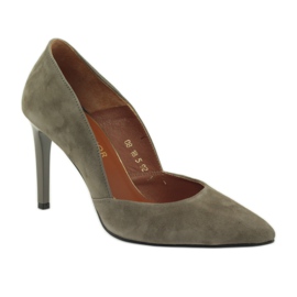 Décolleté con tacco alto Neścior 092 marrone 1