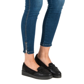 Ch. Creation Mocassini neri nero 1