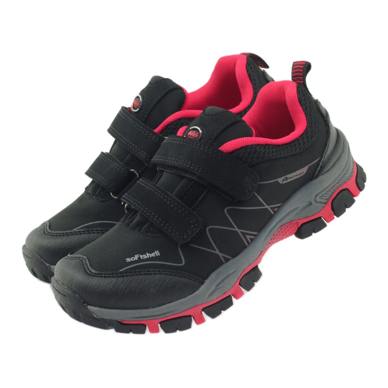 American Club Scarpe sportive americane ADI per bambini 1803 nero 4