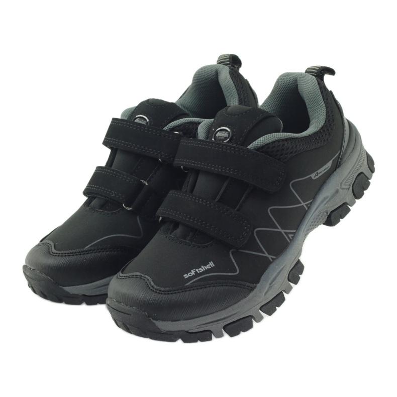 American Club Scarpe sportive da bambino ADI americane 1803 nere nero 4