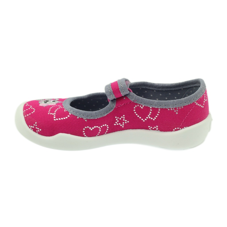 Befado scarpe per bambini ballerine pantofole 114x308 grigio rosa 2