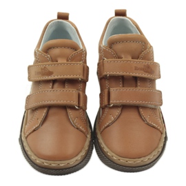Scarpe da bambino con rape Ren But 1429 marrone 3