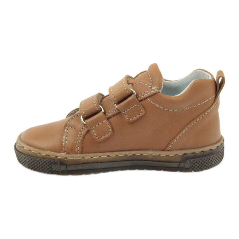 Scarpe da bambino con rape Ren But 1429 marrone 2