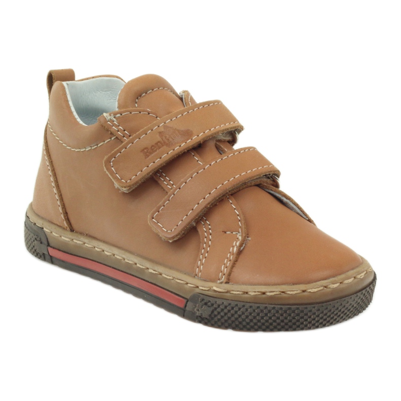 Scarpe da bambino con rape Ren But 1429 marrone 1