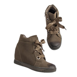 Sneaker VINCEZA verde scuro 1