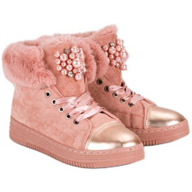 Calde scarpe da ginnastica rosa 2