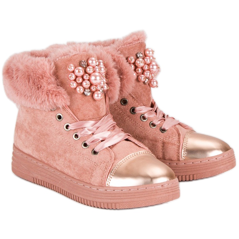 Calde scarpe da ginnastica rosa 2