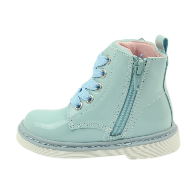 American Club Stivaletti americani stivaletti scarpe per bambini 1424 blu 2