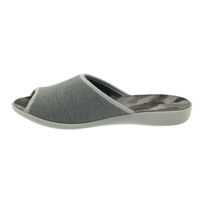 Pantofole per scarpe da donna Befado 254D096 pantofole grigio 2