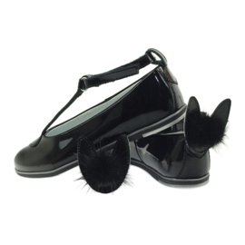 Lattine per ballerine con orecchie Bartek 45025 nero 6
