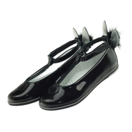 Lattine per ballerine con orecchie Bartek 45025 nero 5