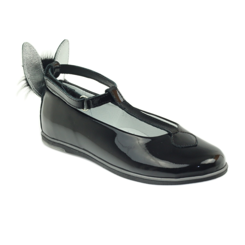 Lattine per ballerine con orecchie Bartek 45025 nero 1