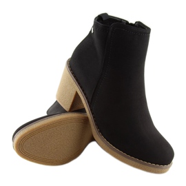 Stivali neri con tacco alto 7B670 Black nero 1