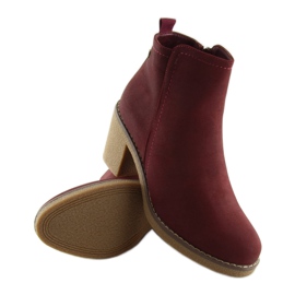 Stivali Claret 7B670 Vino rosso 1