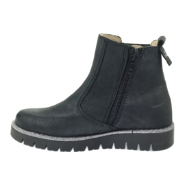 Stivali bambina Ren But 3316 neri nero grigio 2