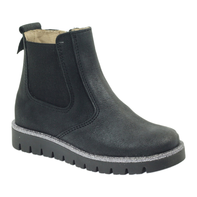 Stivali bambina Ren But 3316 neri nero grigio 1