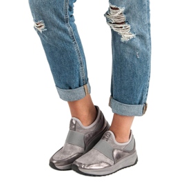 Bestelle Scarpe sportive slip-on grigio 1
