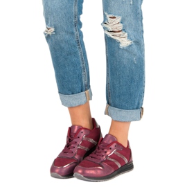 VICES sneakers bordeaux rosso 1