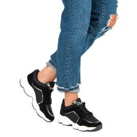 VICES Scarpe sportive in pelle scamosciata nero 2