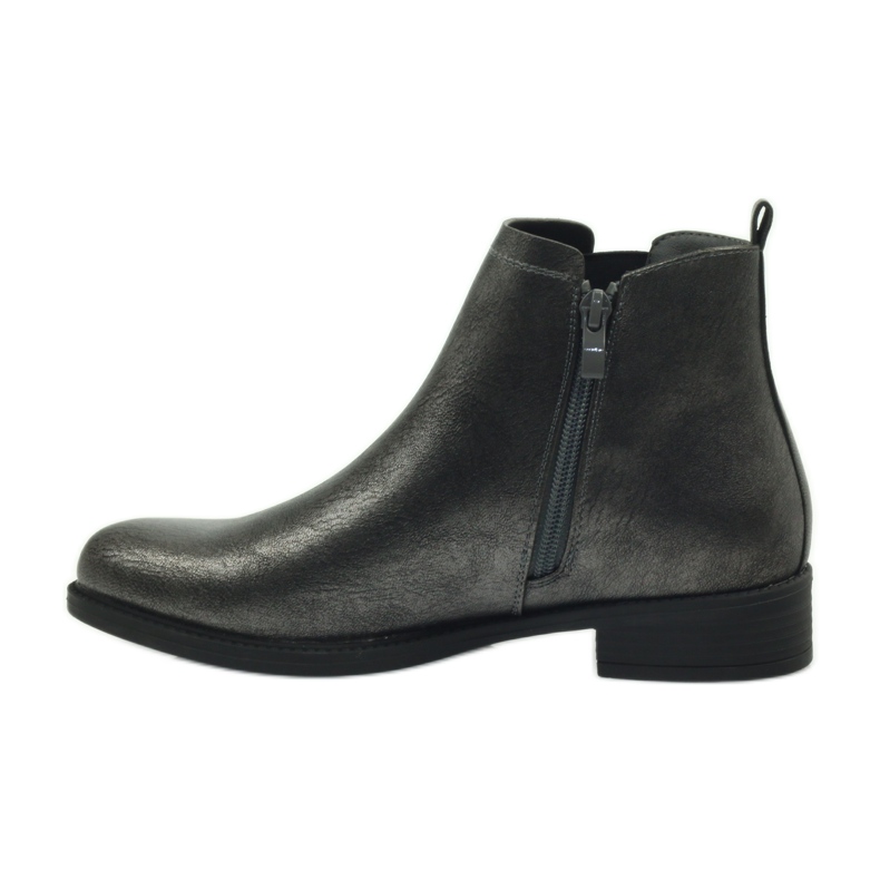 Stivali argento antico Sergio Leone 553 grigio 2