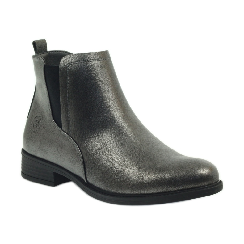 Stivali argento antico Sergio Leone 553 grigio 1
