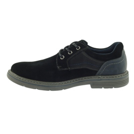 McKey Scarpe uomo scamosciate 285 nero blu navy 2